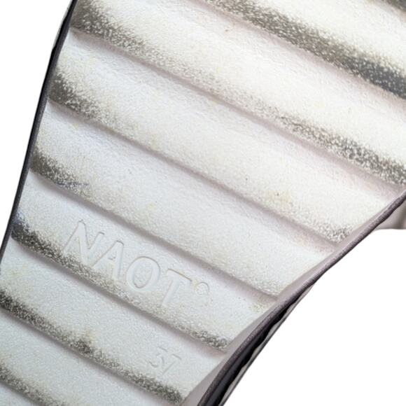 Black Leather Women's Sandals - Picture 9 of 12